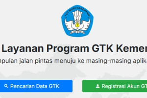 Portal Layanan Program GTK Kemendikbud